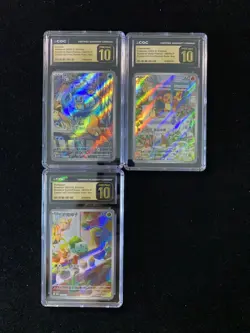 2025 Pokemon TCG S-CHN PROMO 098 099/SV-P Squirtle CGC 10 Pristine Lot*3set FT50 - Image 1