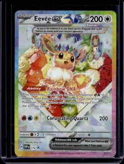 2023-25 Pokemon SV Black Star Promos - SVP EN Eevee ex #174 - Image 1
