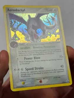 Pokemon TCG EX Legend Maker #1/92 Aerodactyl Holo Rare Beautiful Condition - Image 3