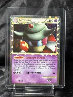 Slowking Prime 85/90 HG&SS Undaunted Pokemon Holo Ultra Rare Lightly Played MP - Image 1