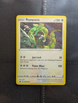 Fart Swirl - Rayquaza SWSH029 Holo Black Star Promo Pokemon - Image 2