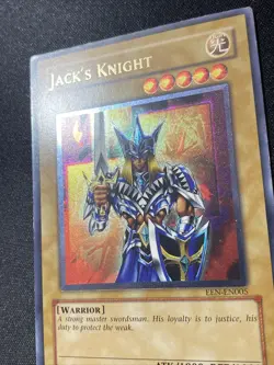 Yugioh Jack's Knight, EEN-EN005, Unlimited, Ultimate Rare, LP - Image 4
