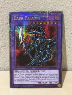 Yu-Gi-Oh! Konami Dark Paladin Quarter Century Secret Rare Fusion RA03-EN126 Eng… - Image 1