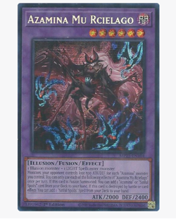 Azamina Mu Rcielago - MP25-EN104 - Prismatic Secret Rare YuGiOh - Image 1