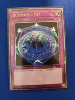 Yugioh Summon Limit Quarter Century Secret Rare RA01-EN070 1st Edition NM - Image 1