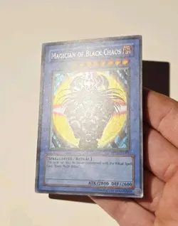 Yugioh Magician of Black Chaos PP01-EN001 Secret Rare + Black Magic Ritual LP - Image 5