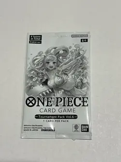 One Piece Booster Vol.6 Tournament Sealed Pack English QTY - Image 1