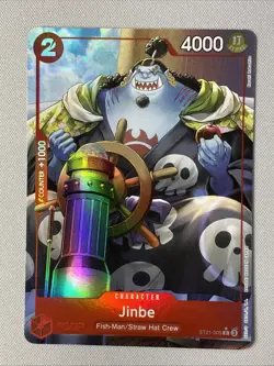 One Piece - Starter Deck EX: Gear 5 - ST21-005 - Jinbe - Alt Art (1 Card) - Image 1