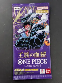 Lot or (96) One Piece OP-10 Royal Blood Japanese Booster Packs Sealed - Image 2