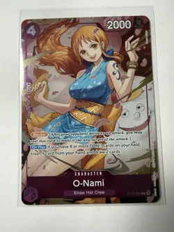 One Piece O-Nami Full Art Dash Pack Promo ST18-002 Heroines Edition English - Image 1
