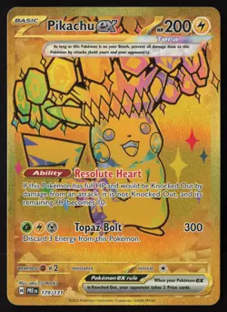 Pikachu ex - 179/131 - Secret Rare - Prismatic Evolutions - Pokemon Card - VLP - Image 1