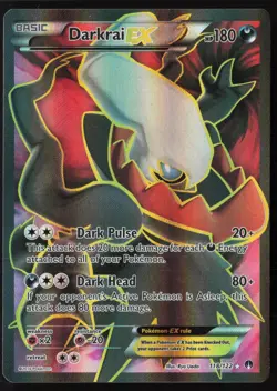 Darkrai EX - 118/122 - Ultra Rare - XY Breakpoint - Pokemon Card - LP - Image 1