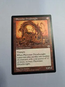 MTG: Phyrexian Dreadnought (NM): Mirage (s) - Image 1