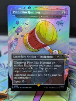 MTG Secret Lair - Piko Piko Hammer 2098 Foil - Image 1