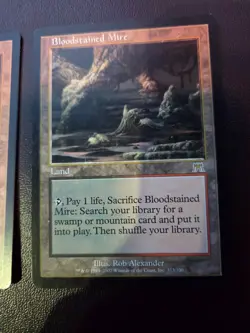 2x Bloodstained Mire - Onslaught edition - Image 3