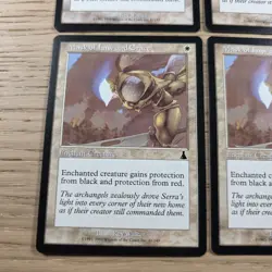 4x Mask of Law and Grace Playset LP Urza's Destiny MTG - Image 2