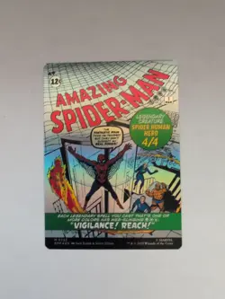 NM Peter Parker (0232) (Borderless) -Foil Near Mint MTG Marvel's Spider-Man - Image 2