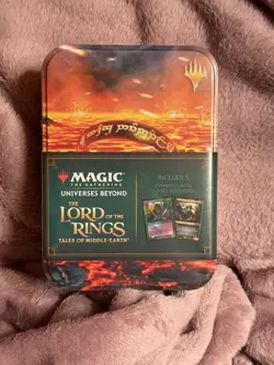 Magic The Gathering Lord of the Rings Tins Sealed Universes Beyond X3 - Image 1