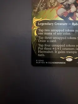 Baylen, the Haymaker (Borderless) (Raised Foil) Bloomburrow Foil - Image 2