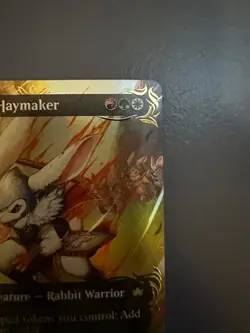 Baylen, the Haymaker (Borderless) (Raised Foil) Bloomburrow Foil - Image 4