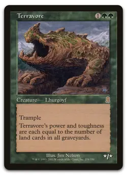 Terravore #278 (LP) Odyssey ODY Magic MTG - Image 1