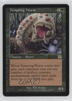 Tempting Wurm Magic: Onslaught #291 2002 - Image 1