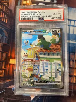 Squawkabilly ex 264/193 Sv02: Paldea Evolved Holo PSA 10 Pokemon - Image 1