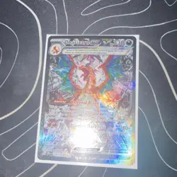 Pokemon Charizard ex Illustration Rare Full Art Holo Obsidian Flames 223/197 - Image 2