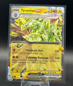 Pokemon TCG Tyranitar ex 066/197 SV03: Obsidian Flames Holo - Image 1