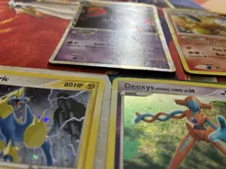 Vintage Pokemon Card Lot Holo Fire Charizard Espeon Deoxys - Image 2