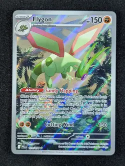 2025 Pokemon FLYGON #101/094 Phantasmal Flames Illustration Rare English - Image 1
