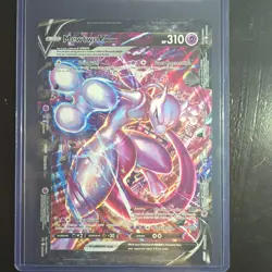 Pokemon Mewtwo V-Union SWSH164 Jumbo Holo Promo Oversized Card HP 310 - Image 1