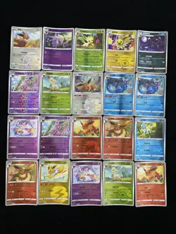 2025 Pokemon TCG S.Chinese Poke Ball CBB2C 03 01/14 04 03/14 Flareon Lot*20 yo8 - Image 1