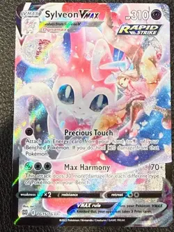 Sylveon VMAX TG15/TG30 Trainer Gallery Pokemon Card NM - Image 1
