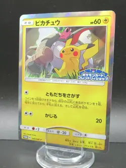 Pokemon Card Japanese Pikachu 249/SM-P Promo B Nintendo Holo Rare Friendly Shop - Image 1