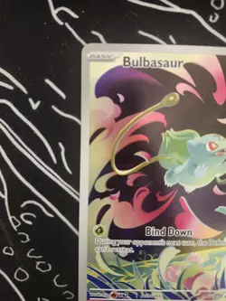 Pokemon TCG Bulbasaur Card 133/132 IR Mega Evolutions Near Mint Condition - Image 3