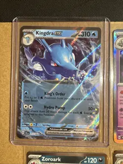 Shrouded Fable Pokemon Lot - Kingdra Ex 012 And Holos - Image 2