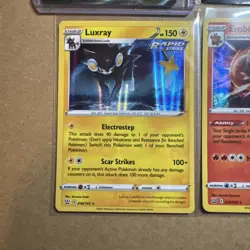 Pokemon Card Lot - Toedscruel Ex Incineroar V Luxray Emboar And Others - Image 5