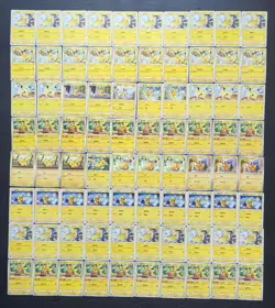 80*Lot Pokemon TCG S-Chinese with 12 different Pikachu JD90 - Image 1