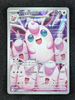 2025 Pokemon WIGGLYTUFF #105/094 Phantasmal Flames Illustration Rare ENG (B) - Image 1