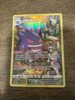 Pokemon Gengar Trainer Gallery Holo Swsh11: Lost Origin Mint Condition - Image 1