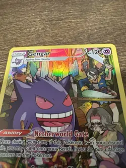 Pokemon Gengar Trainer Gallery Holo Swsh11: Lost Origin Mint Condition - Image 2