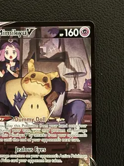 2022 Pokemon Mimikyu V TG16/TG30 Brilliant Stars #TG16 - Image 3