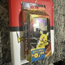SEALED Pokemon PIKACHU POWER Card THEME DECK Set XY EVOLUTIONS Cracked Ice Holo - Image 3
