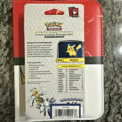 SEALED Pokemon PIKACHU POWER Card THEME DECK Set XY EVOLUTIONS Cracked Ice Holo - Image 4