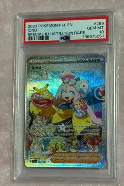 💎2023 POKEMON PAL EN-PALDEA EVOLVED SPECIAL ILLUSTRATION RARE #269 IONO PSA 10 - Image 1