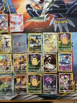 Pokemon Card Lot Full Art Alt Art Fire Arceus Charizard Eevee Palkia 26 Cards - Image 2