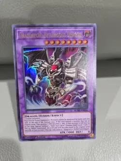 Yugioh! NM Dragonecro Nethersoul Dragon - BLHR-EN066 - Ultra Rare - 1st Edition - Image 1