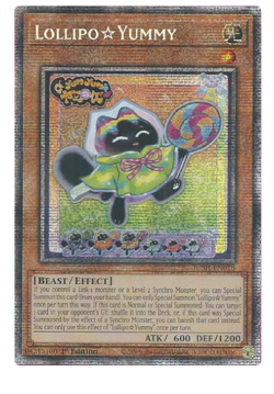Lollipo Yummy - JUSH-EN018 - Starlight Rare - YuGiOh - Image 1