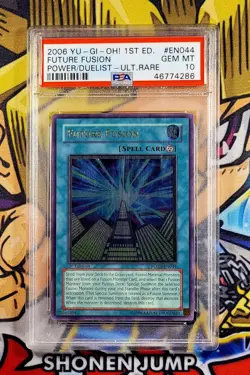 Yu-Gi-Oh! FUTURE FUSION 1st Ed Power Duelist POTD-EN044 PSA 10 Ultimate Rare GEM - Image 1